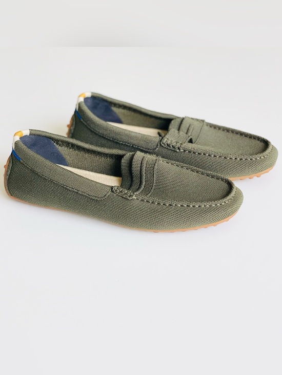 Rothy's Shoes - Rothys SIZE 7.5 The Daily Driver loafers in Army green